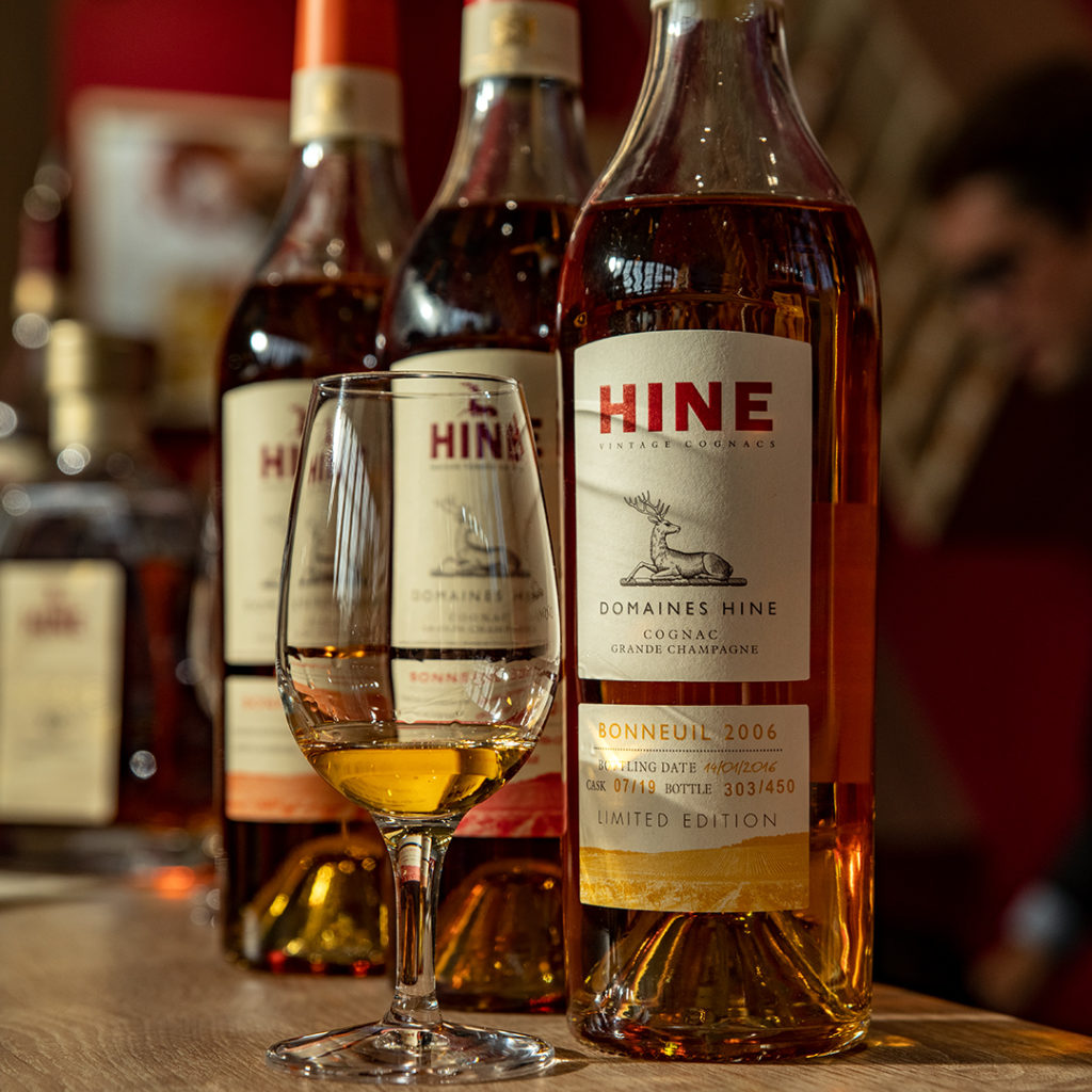 Vintage cognacs from Hine of Bonneuil