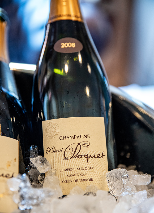 A bottle of champagne from Pascal Doquet