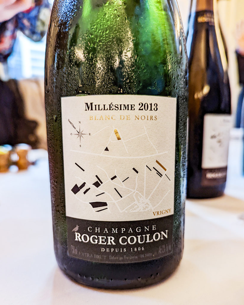 A bottle of Champagne from Roger Coulon
