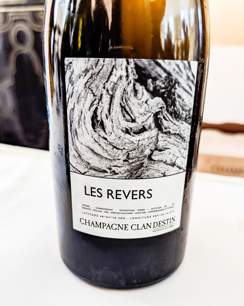 A bottle of Champagne from Clandestin