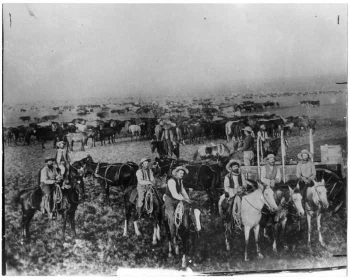 Cowboys on the XIT Ranch in Texas
