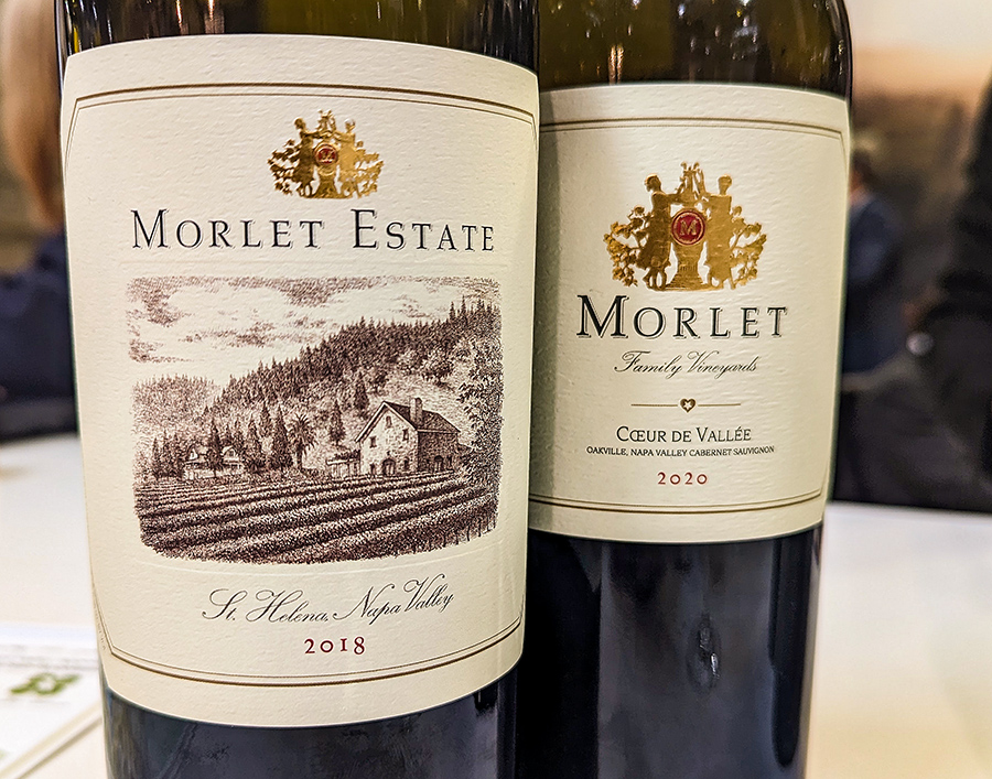 Two wines from Napa Valley